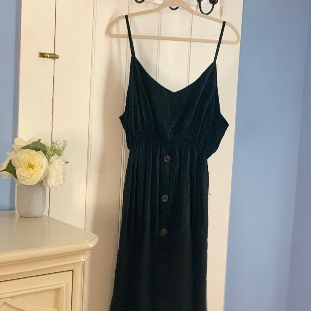 Midi button up sun dress! (Plus size 20)
